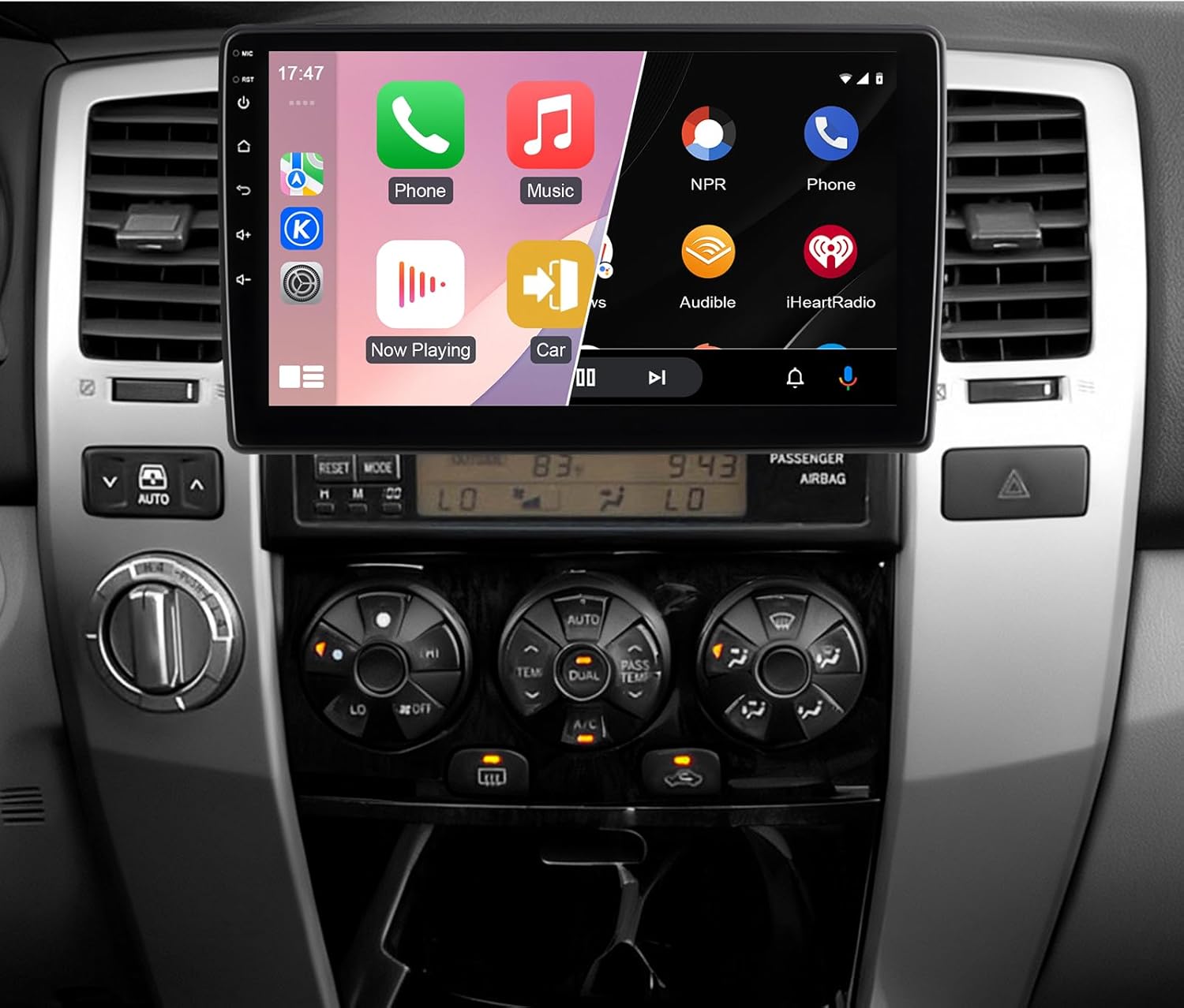 2G+64G Car Radio for Toyota 4Runner 2004-2008 Stereo for Tundra 2000-2006 CarPlay for Sequoia 2005-2008 Android Auto,10.1