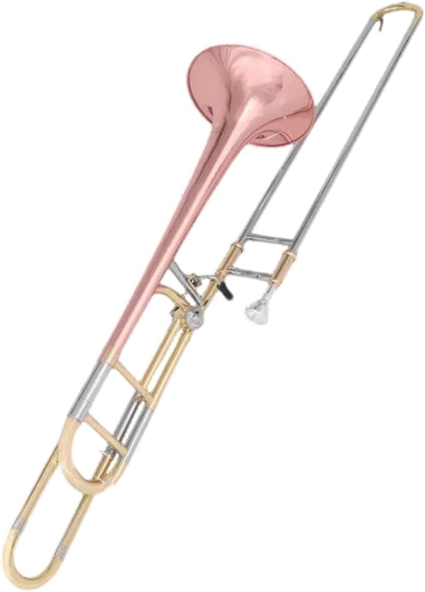 Adult Trombone Instrument Brass Instrument Phosphor Bronze Trombone B To F Key(3)