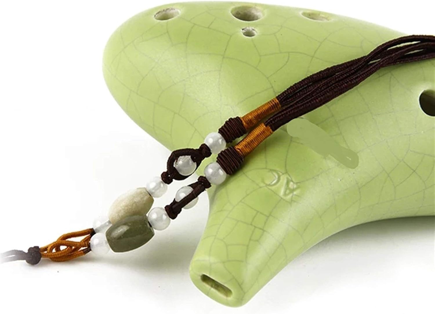 12 Holes Ocarina Alto C Tone Key Soprano G Musical Instruments Professional Wood Wind Instruments Music Lovers Instruments (Color : Soprano C Blue)