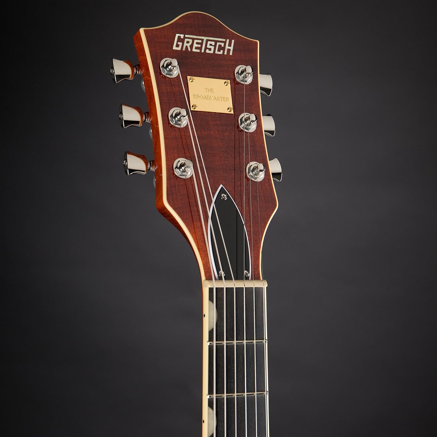 Gretsch G6609TFM Players Edition Broadkaster Center Block - Bourbon Stain, Bigsby Tailpi