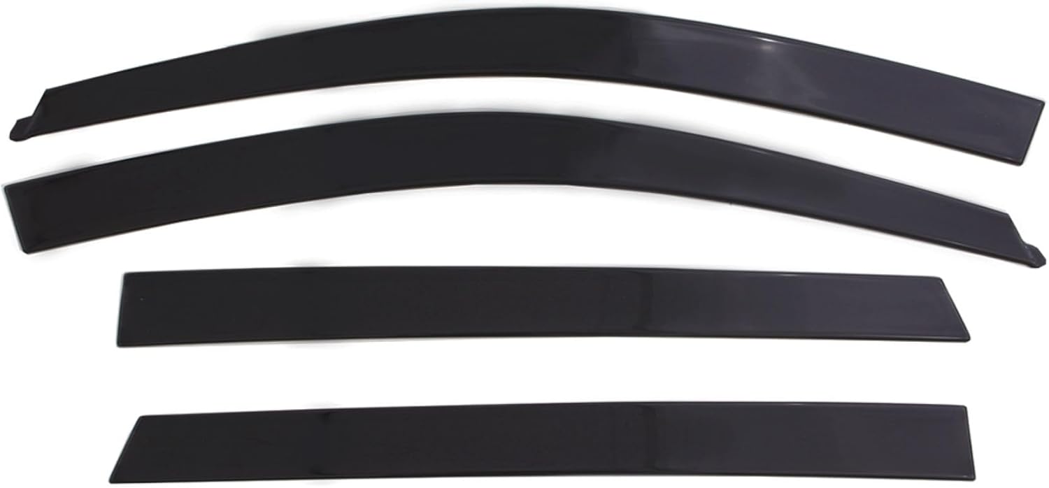 Auto Ventshade [AVS] Low Profile Rain Guards for 2008 - 2013 Cadillac CTS | Window Vent Visors, 4 pcs. - Dark Smoke | 894025