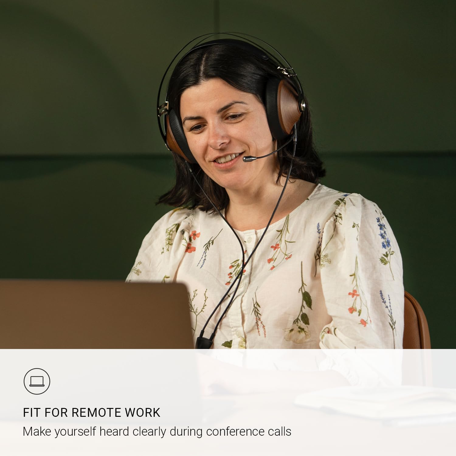 MEZE AUDIO | Boom Mic | Omnidirectional Clear Audio Plug-and-Play Boom Microphone | for Gaming and Remote Work | 3.5mm Male to Dual TS Mono 3.5mm Male Connector Plug | Cable Length 2.50m/8.2ft