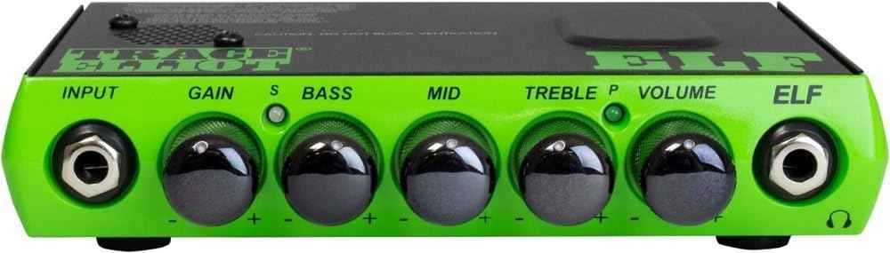 Trace Elliot ELF 03615760 Bass Head w/Bag, Polish Cloth, and 2 Cables