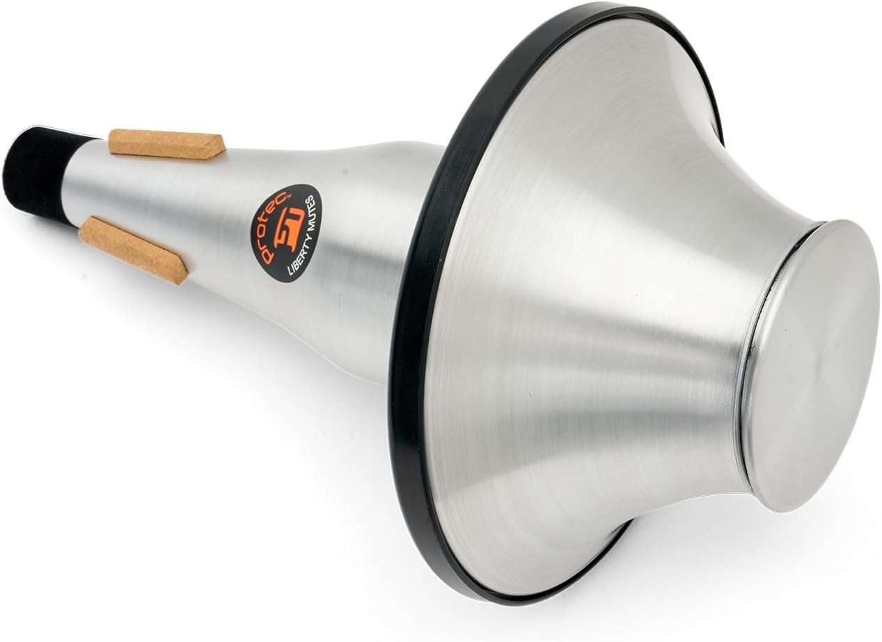 Protec Adjustable Aluminum Cup Mute for Tenor Trombone, Model ML110