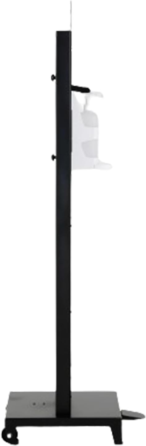 M&T Displays Handsfree Touchless Foot Operated Refillable Hand Sanitizer Dispenser Station 1000 mL. (33.8 oz.) for Liquid/Lotion Soap or Sanitizing Products Floor Standing (Black)