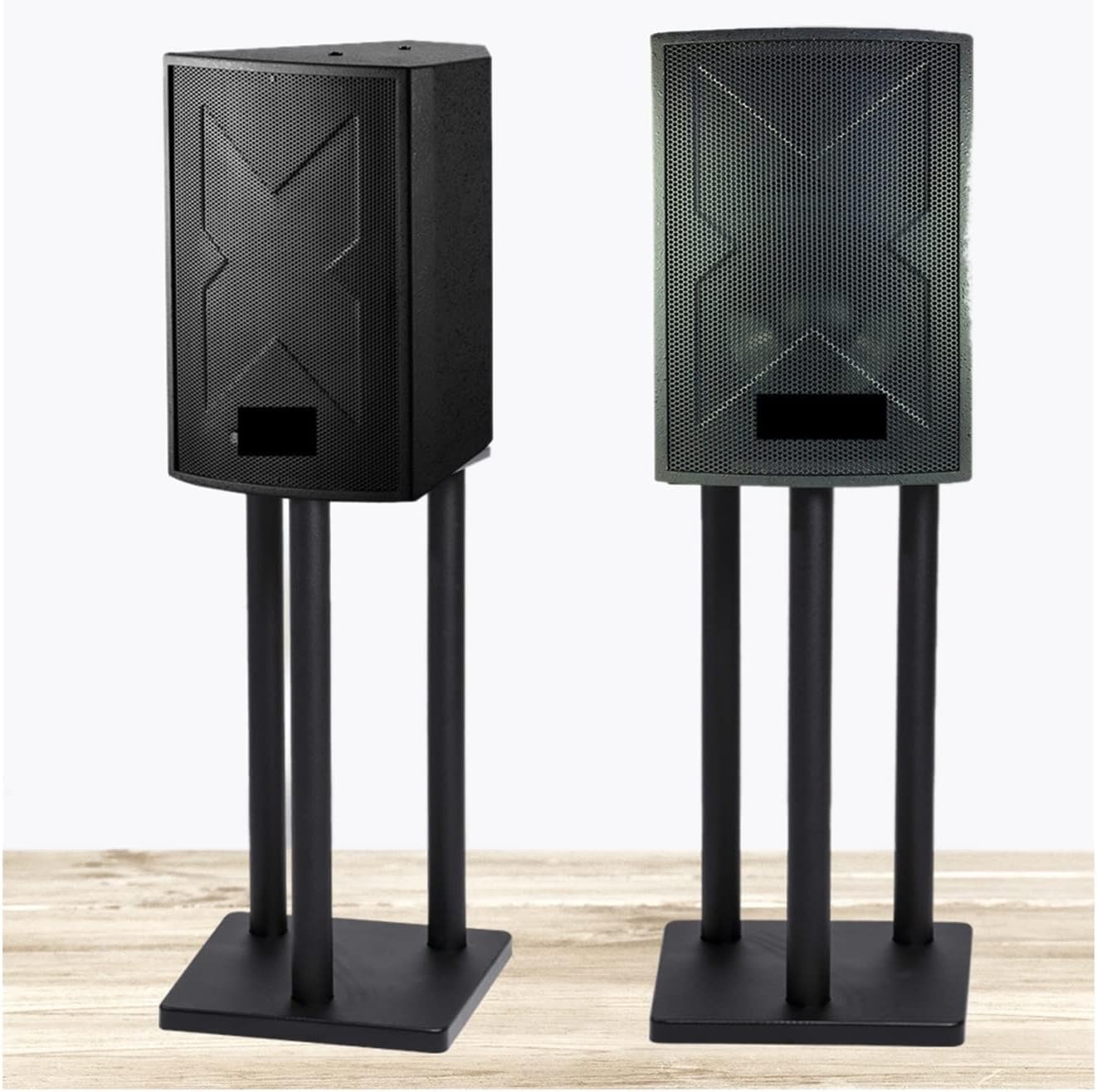 Speaker Stand Professional Speaker Stand 10 Inch 12 Inch 15 Inch Floor Stand Stage Audio Stand Speaker Tripod Metal Tripod Speaker Mounts and Media Stands(H 115cm)