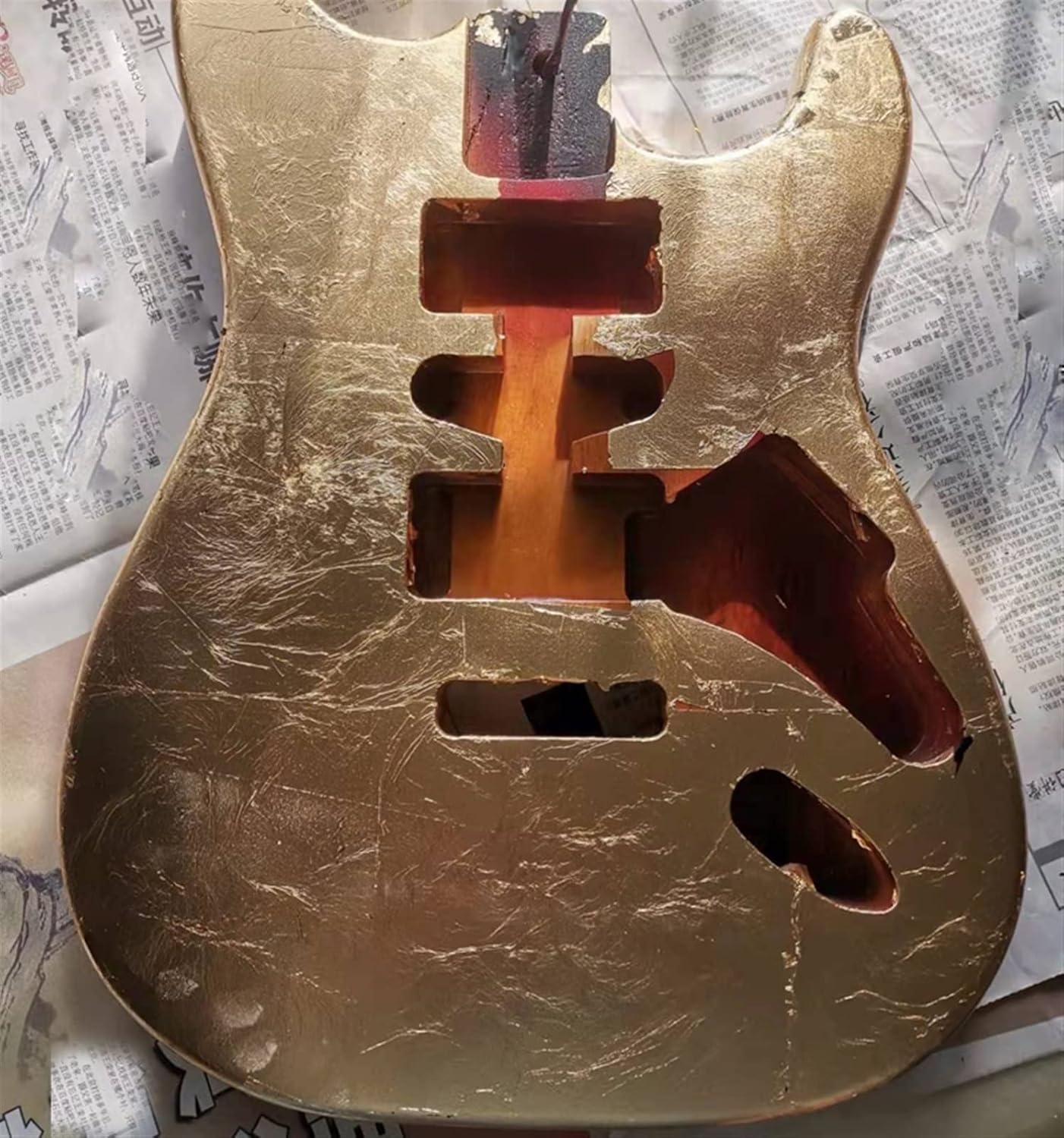 FLFL Handmade for ST Electric Guitar Body Unfinished Alder Wood Blank Electric Guitar Panel Body Unfinished Guitar Kit