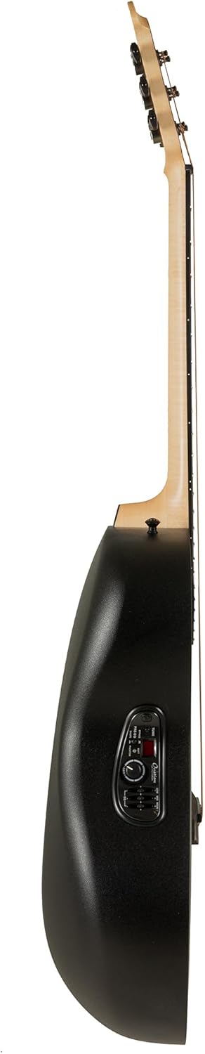 Ovation Mod TX Collection Acoustic-Electric Guitar, Textured Black, Deep Contour Body (2078TX-5)