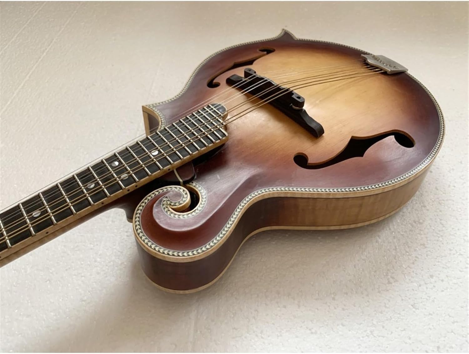 Adult Mandolin Musical Instrument Full Solid Wood Handmade Mandolin String Instrument F-shaped Design