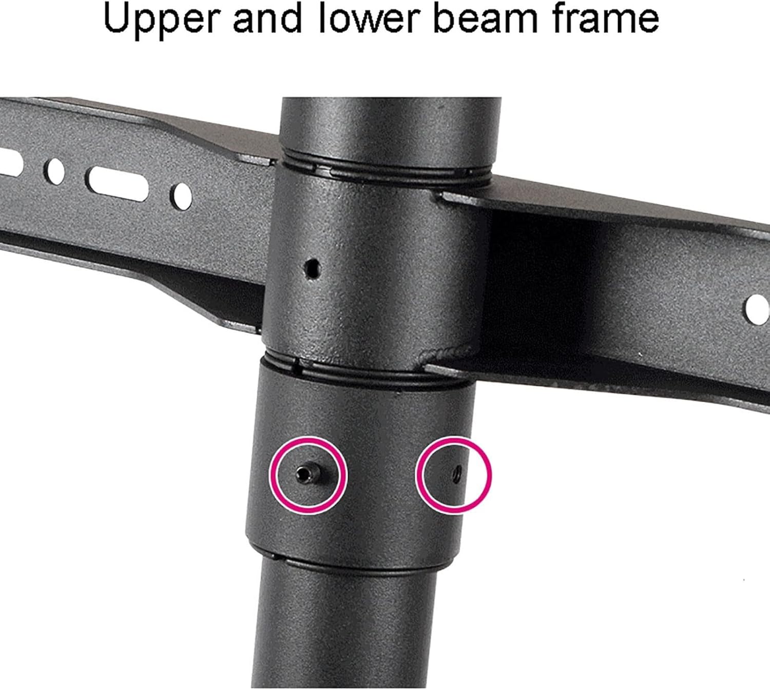 Fits 32-75inch TV Ceiling Mount Adjustable Bracket - LCD TV 360 Degree Rotating Frame, Partition Wall Rotating Rack Rotating TV Cabinet Rotating Base, Up to 110 Lbs