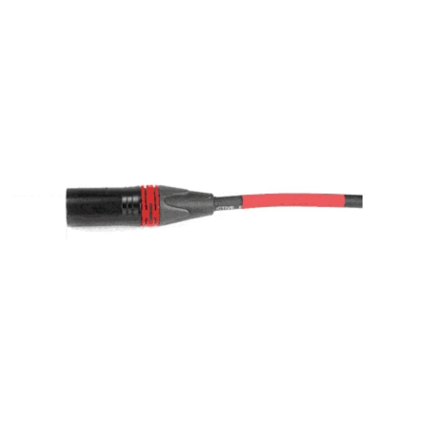 Elite Core AVLGear CSM2-RAFN-20 | XLR Male to XLR Right Angle Female Durable Quiet 20 Feet Mic Cable Red with Red Ring