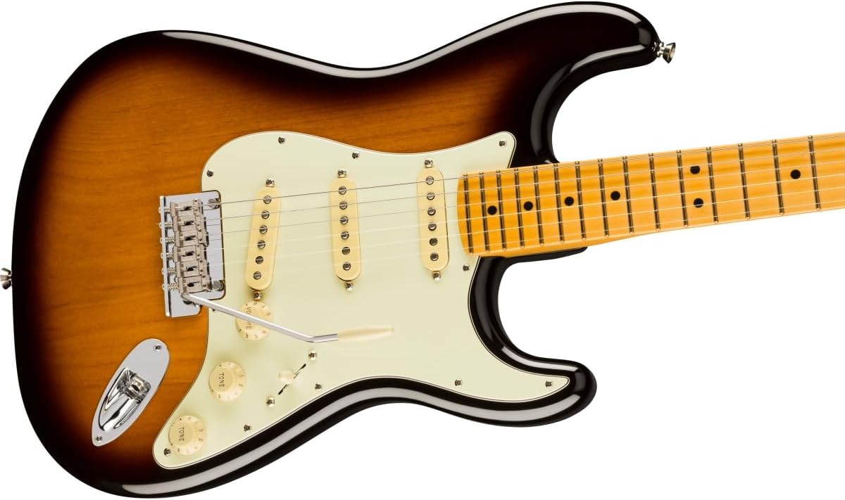 Fender 70th-anniversary American Professional II Stratocaster Electric Guitar with Maple Fingerboard - Anniversary 2-col
