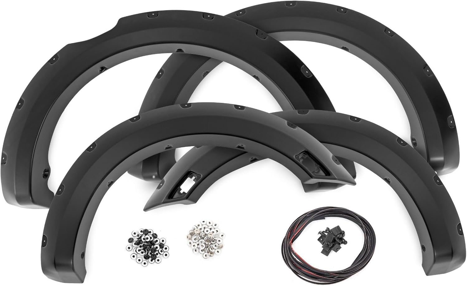 Rough Country Pocket Fender Flares for 2019-2023 Ford Ranger | 5' Bed - F-F11202