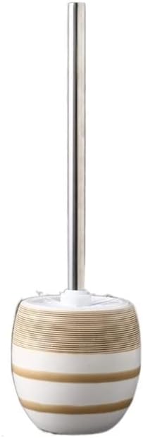 Toilet Brush Ceramics Toilet Brush and Holder Set, Long Handle Toilet Bowl Brush, Toilet Cleaning Brush for Bathroom Toilet Brush and Holder (Color : B) (B)