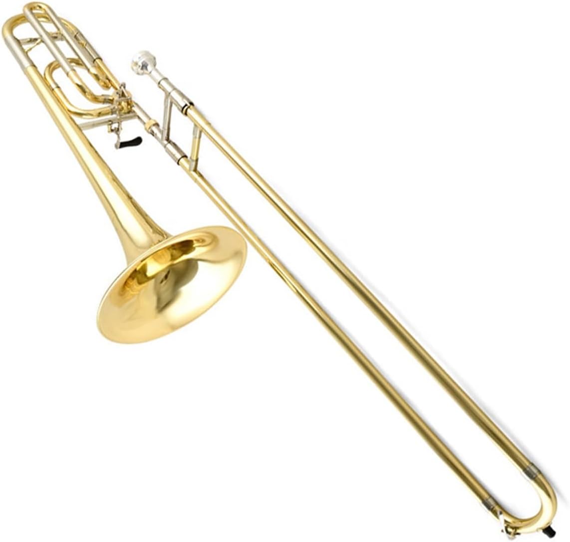 Adult Trombone Instrument Tenor Trombone In B Flat With Light Box To Play Instrument