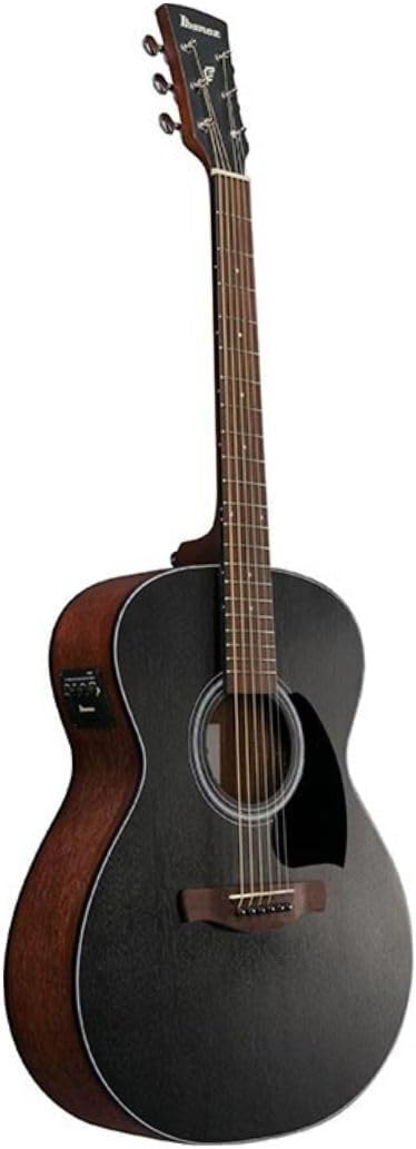 Ibanez PC54E Acoustic-electric Guitar - Open-pore Weathered Black