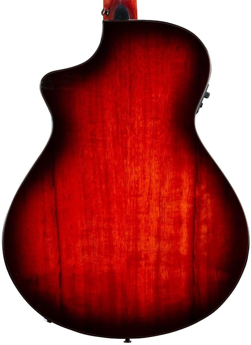 Breedlove ECO Pursuit Exotic S Concert CE Acoustic-electric Bass Guitar - Sunset Burst Myrtlewood