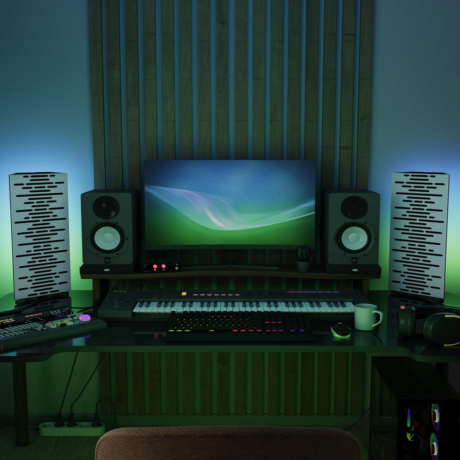 2 Pack — Narrow Acoustic Corner Bass 