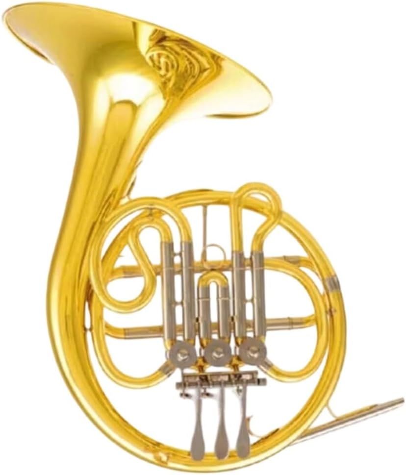 4 Key French Horn French Horn B Flat Four Key Three Single Row Double Transposition Equal Pitch Wind Instrument(3)