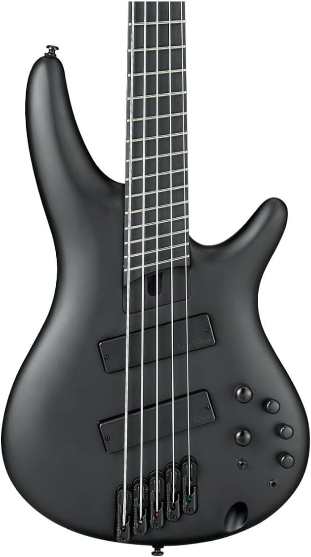 Ibanez Iron Label SRMS625EX - Black Flat