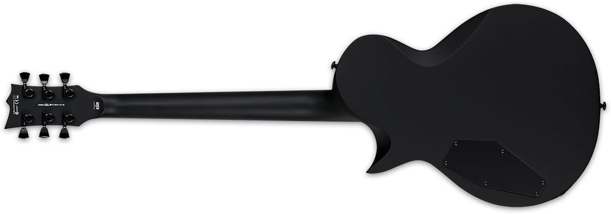 ESP LTD EC-Black Metal Electric Guitar, Black Satin