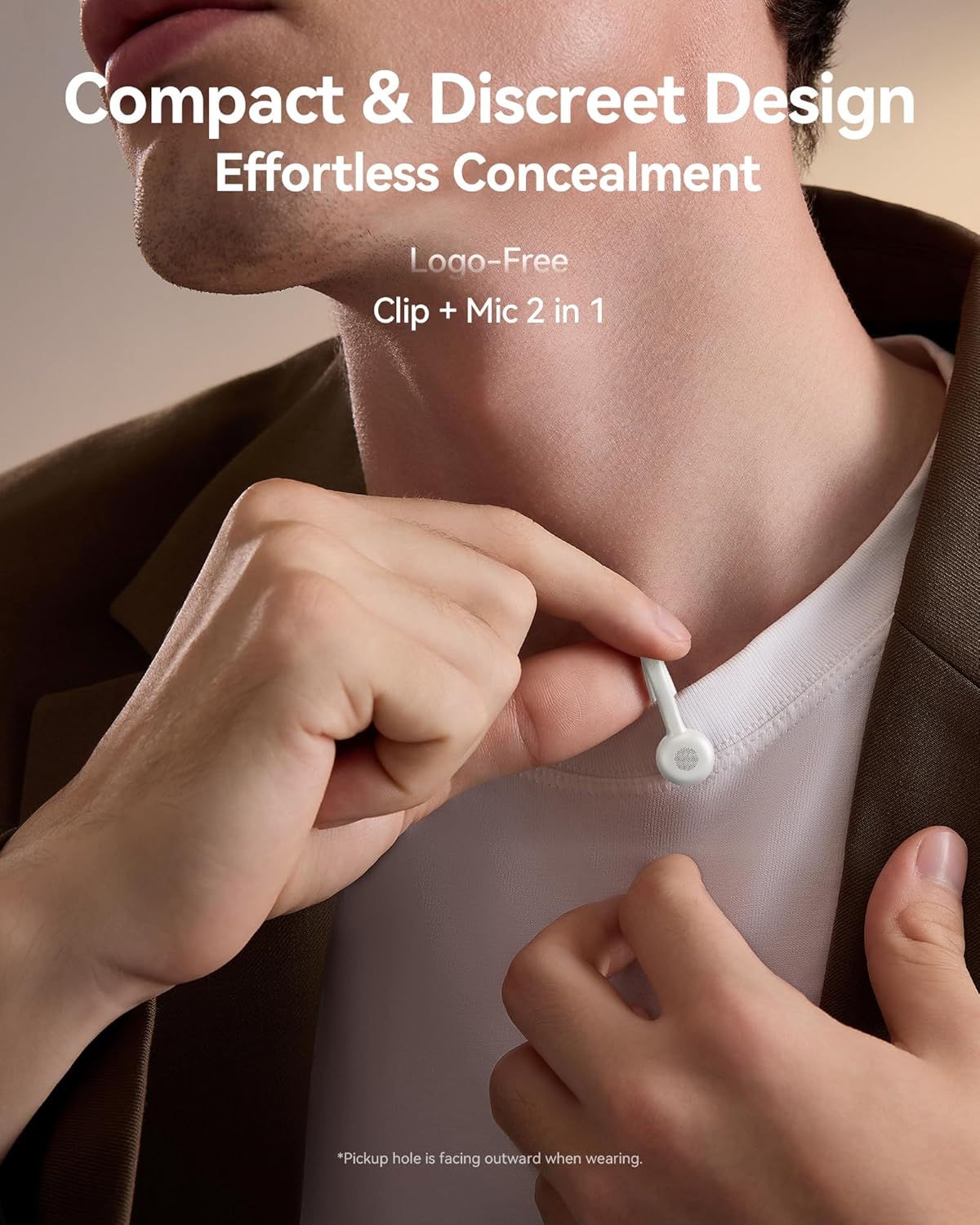 Hollyland Lark M2S Ultimate Combo (Camera RX+Lightning RX+Type-C RX) Wireless Lavalier Microphone for iPhone/Camera/Android/PC, Compact Mic, Titanium Clip, Noise Cancelling, Vlog (Glacier White)