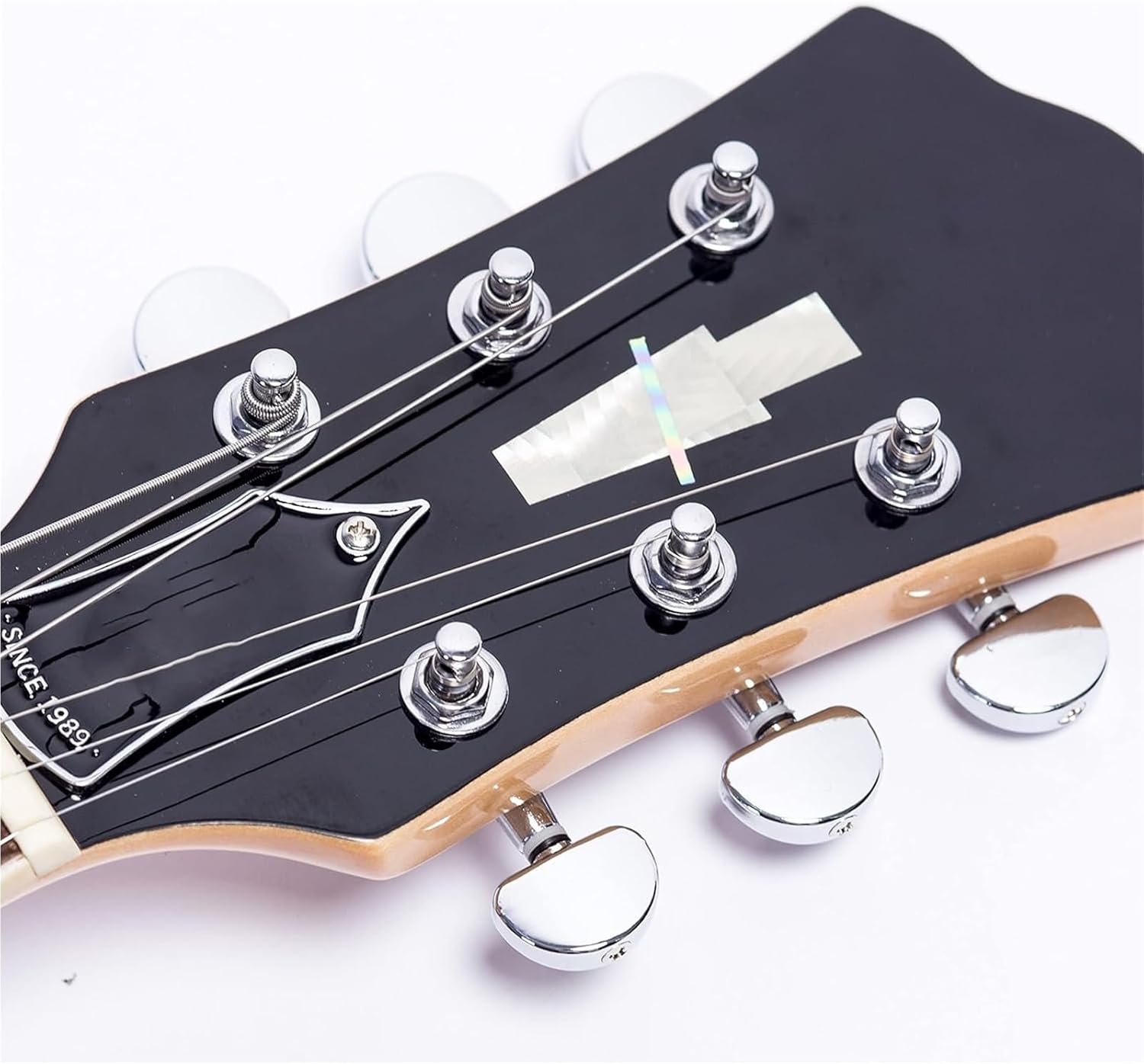 Beginner Electric Guitar Kits Jazz Electric Guitar Hollow Body Chrome Hardware With P90 Pickup Vintage Sunburst(Natural)