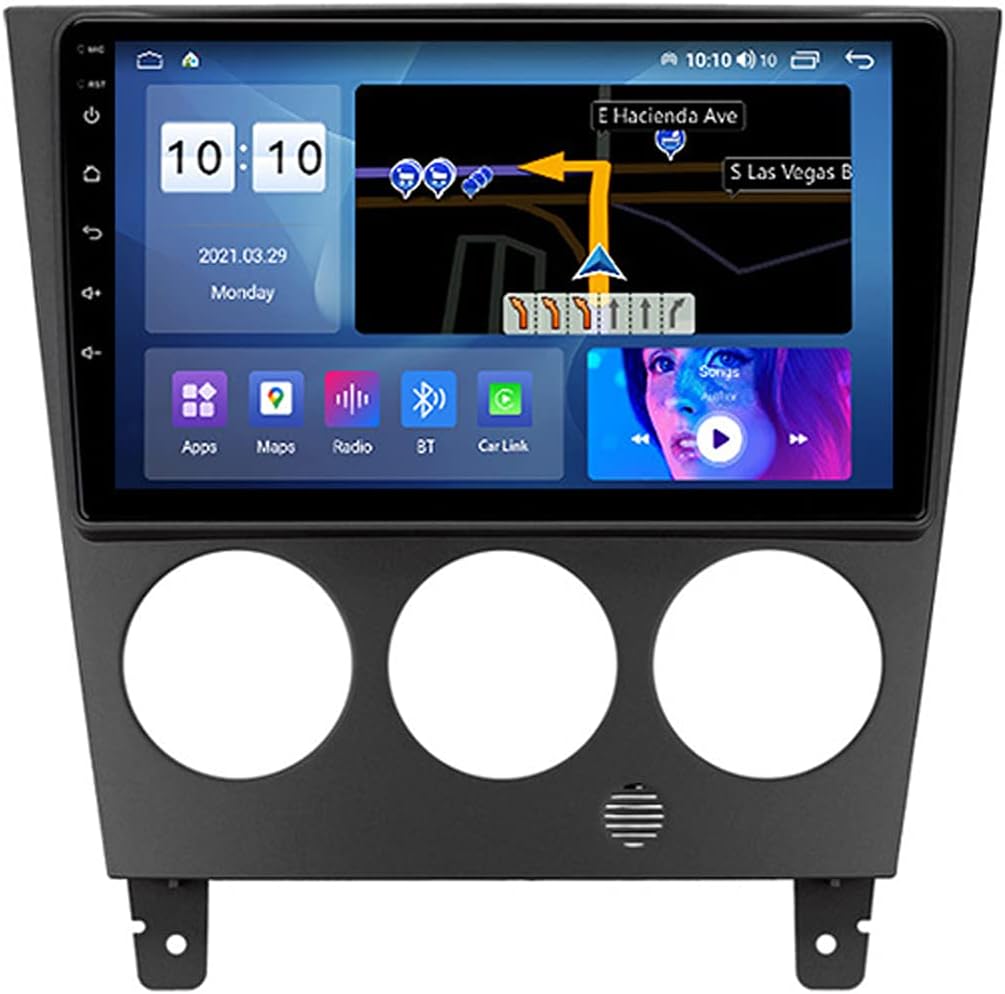 Autoradio Bluetooth Car Radio 9'' Touch Screen Car Stereo FM/AM Radio Receiver with USB AUX-in Backup Camera Steering Wheel Control for Subaru Impreza 2002-2007