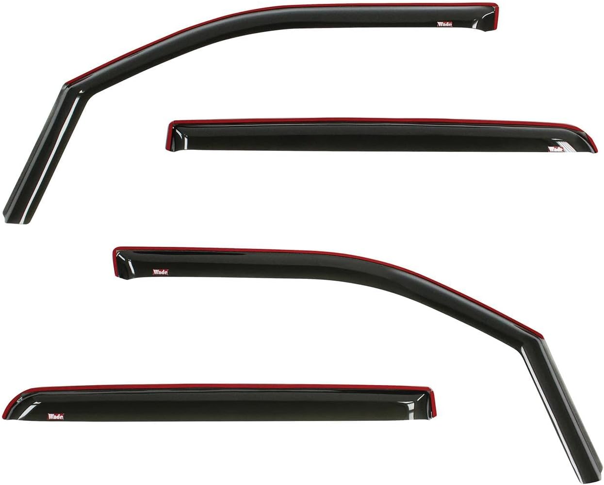 Westin 72-35407 in-Channel Wind Deflector 4pc fits 2019-2025 Ram 1500 Crew Cab (Exc Ram 1500 Classic)