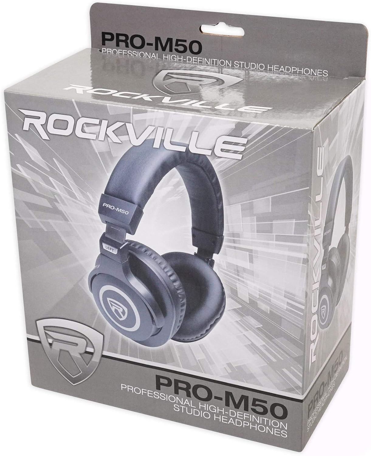 Mackie Onyx Artist 1.2 2x2 USB Audio Recording Studio Interface Bundle with Rockville RCM03 Pro Recording Condenser Mic, PRO-M50 Studio Headphones and DMS40 40