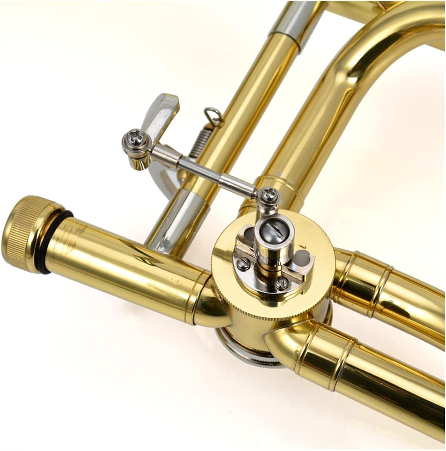 TSTS B/F Drop Lacquer Golden Brass Tone-Shifting Trombone Beginner Trombone