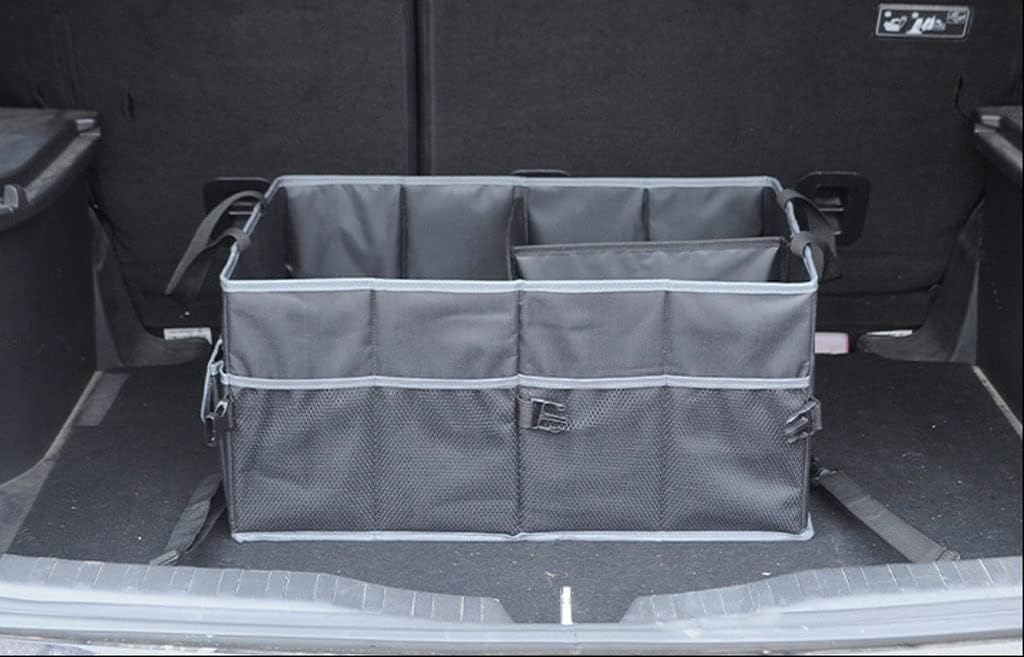 Car Storage Box Multi-Compartment Car Trunk Organizer Home Car Storage Box Car Interior Accessories