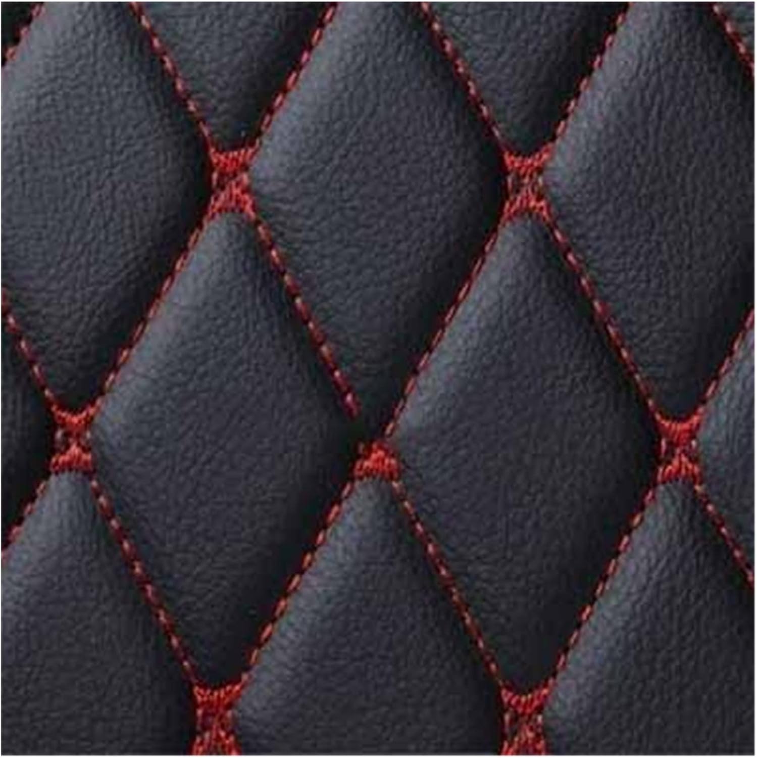 Floor Mat Compatible with MERC-edes W213 E Class 2019-2022 Phone Pocket 100% Your Car Interior Details Auto Accessories (Color : Black red)
