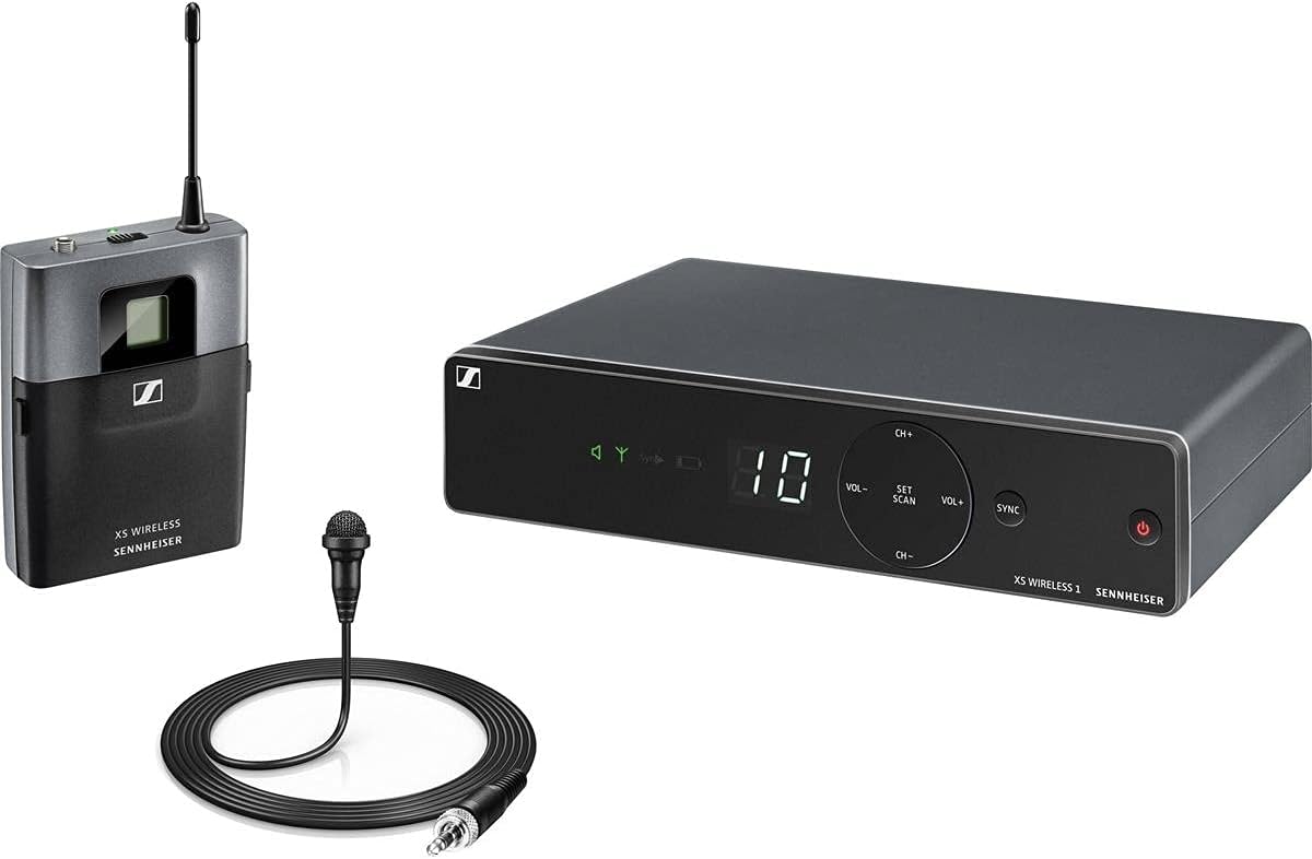 Sennheiser XSW 1-ME2-A Wireless Presentation Microphone, A Range 548-572 MHz,Black