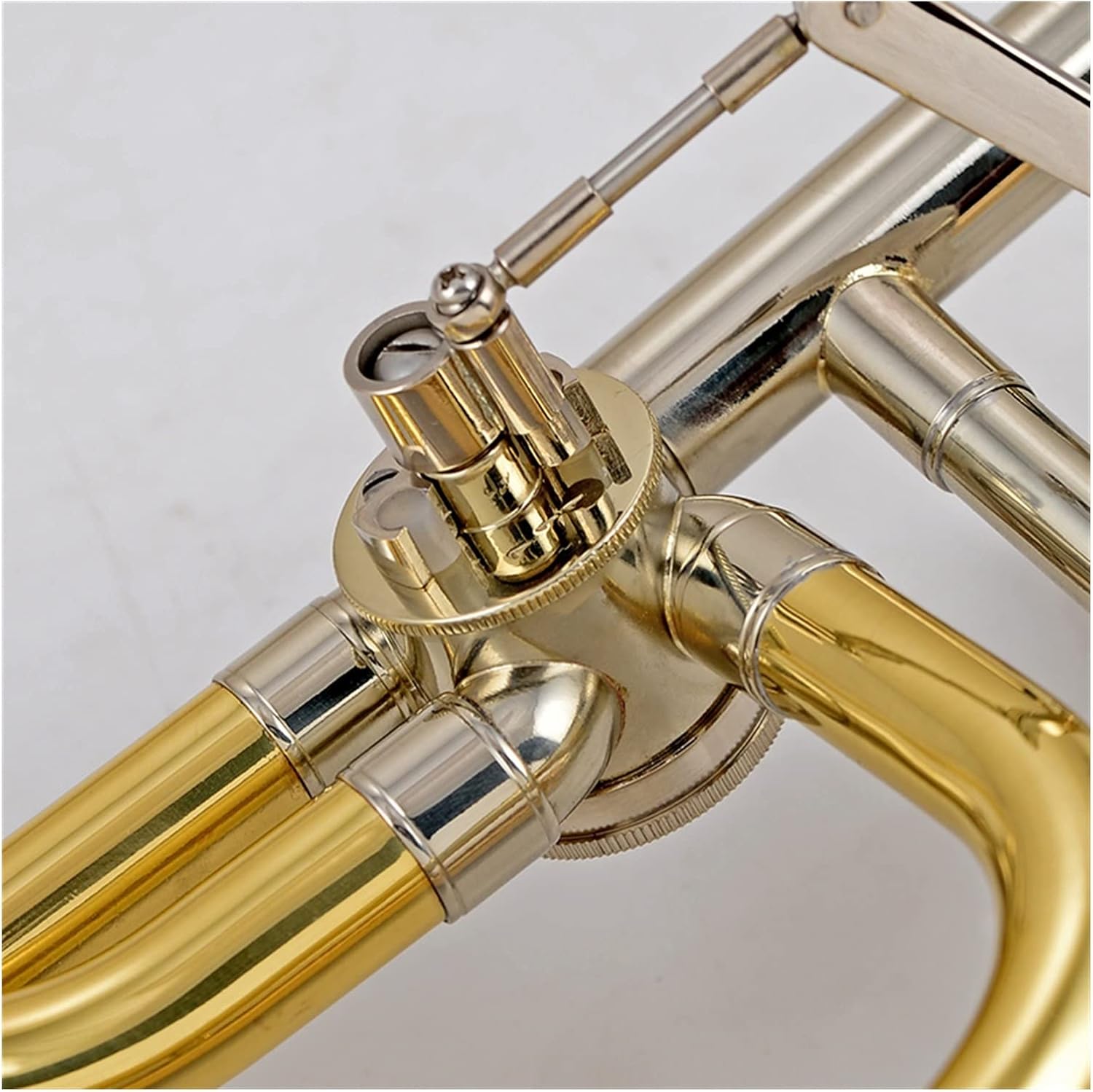 TSTS Alto Trombone Musical Instrument B Flat for Professional Performance Phosphor Bronze Material Beginner Trombone