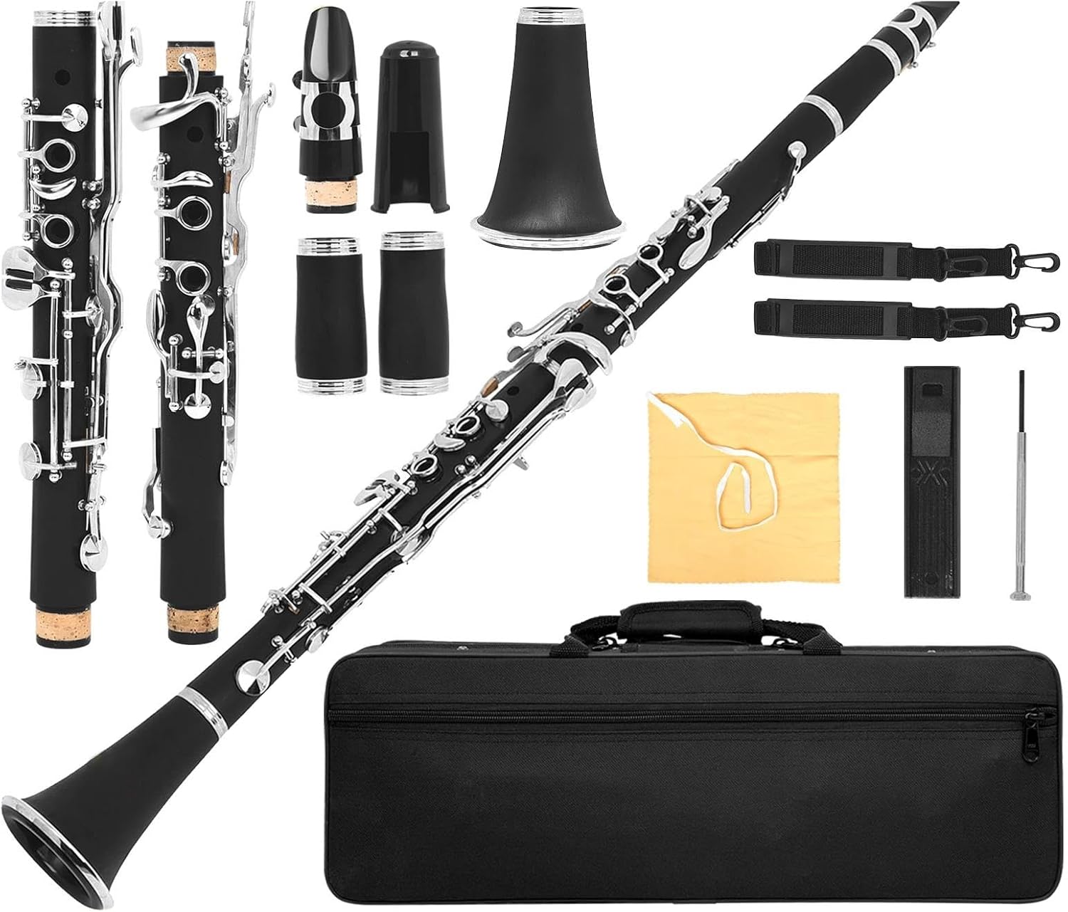 Clarinet for Adult Beginners 17 key clarinet G key professional woodwind instrument