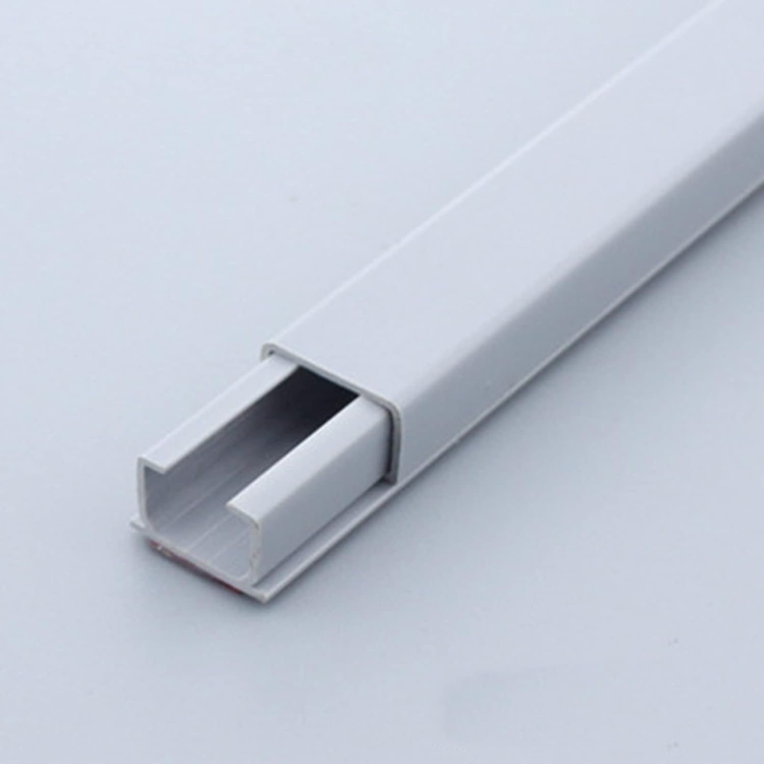 ZJMAMA Corner Cable Concealer Grey, Self Adhesive PVC Cable Hider Organizer Kit, Cord Hider for Home Office Wall Mount TV Powers Cords (Color : 40x20mm, Size : 10m/33ft Length)