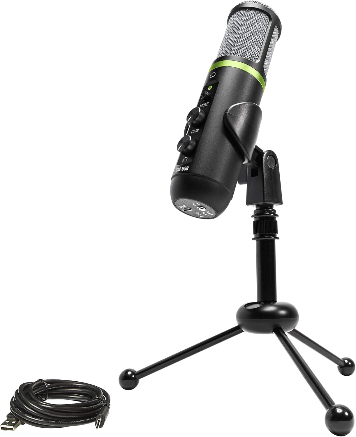 Mackie Creator Bundle with CR3-X Multimedia Monitors, EM-USB Microphone, and MC-100 headphones