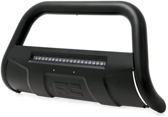 Rough Country Black LED Bull Bar for 2004-2024 Ford F-150 | Expedition - B-F4041