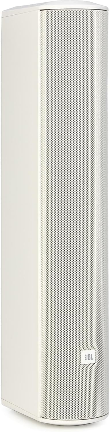 JBL Professional CBT 50LA-1-WH Compact Line Array Column Speaker with 8 2-Inch Drivers, 20-Inches Tall, White