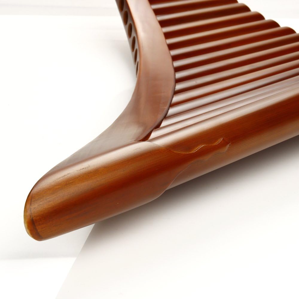 25 Pipes C Key Pan Flute Chinese Traditional Musical Instrument Pan Pipes Easy to Learn (Right Hand)