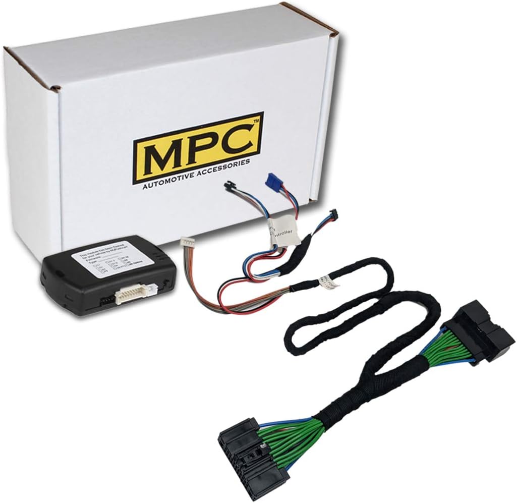 MPC Plug N Play Remote Starter Compatible with 2017-2019 Ford F-350 Super Duty |Diesel| |Key to Start| |NO HONK-Lock-Unlock-Lock| with T-Harness OEM Key Fob Activated