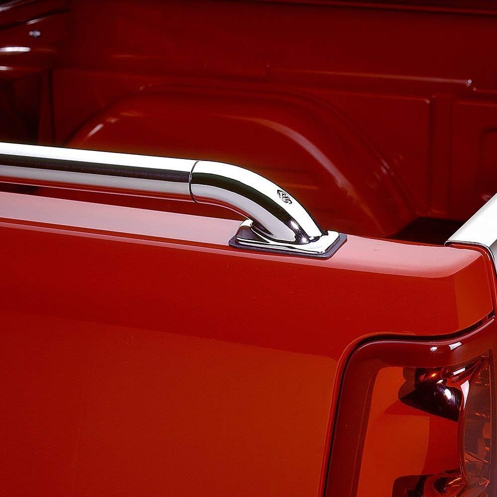 Putco Black SSR Locker Side Rails Fits Chevy Silverado/GMC Sierra 1500 2019-2025 8' Bed