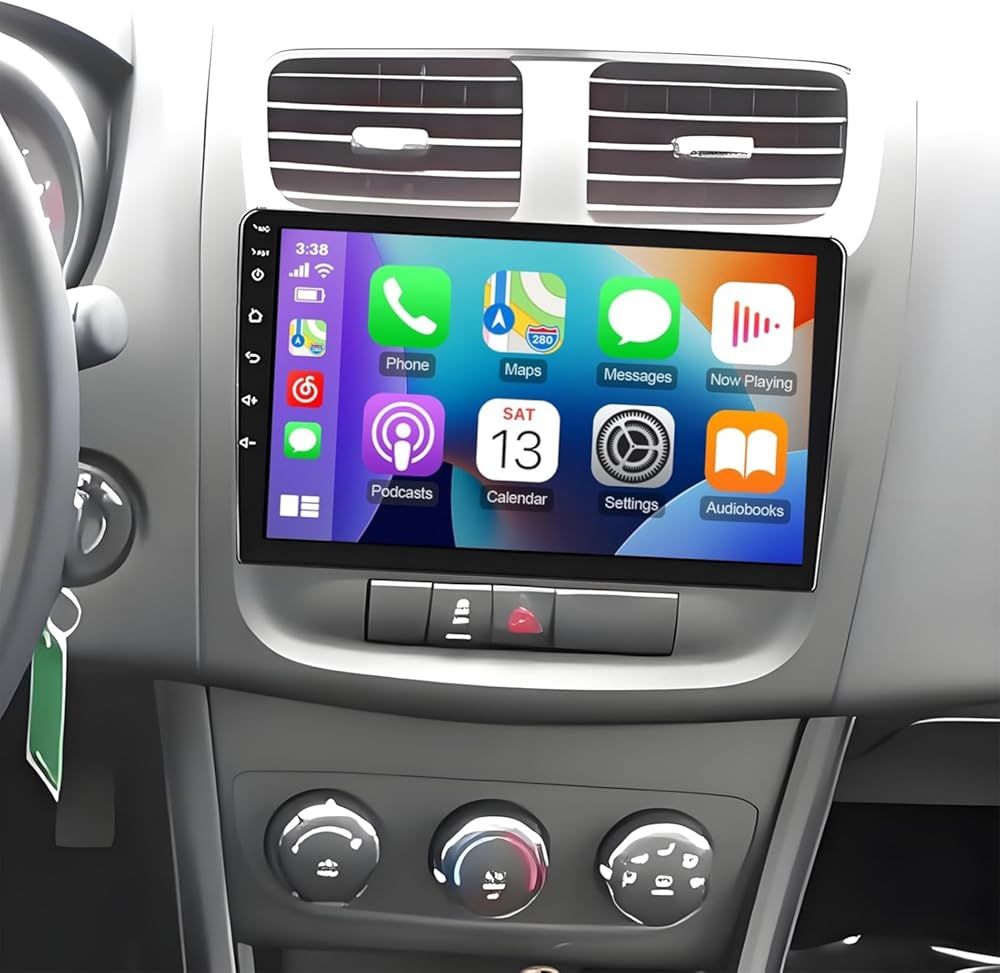 PHEZEN 10.1 inch Touchscreen Car Stereo Fit for Dodge Avenger 2009-2011, Android 15 Double Din Car Radio with Carplay & Android Auto in-Dash Navigation BT Mirror Link WiFi Backup Camera 2+64G