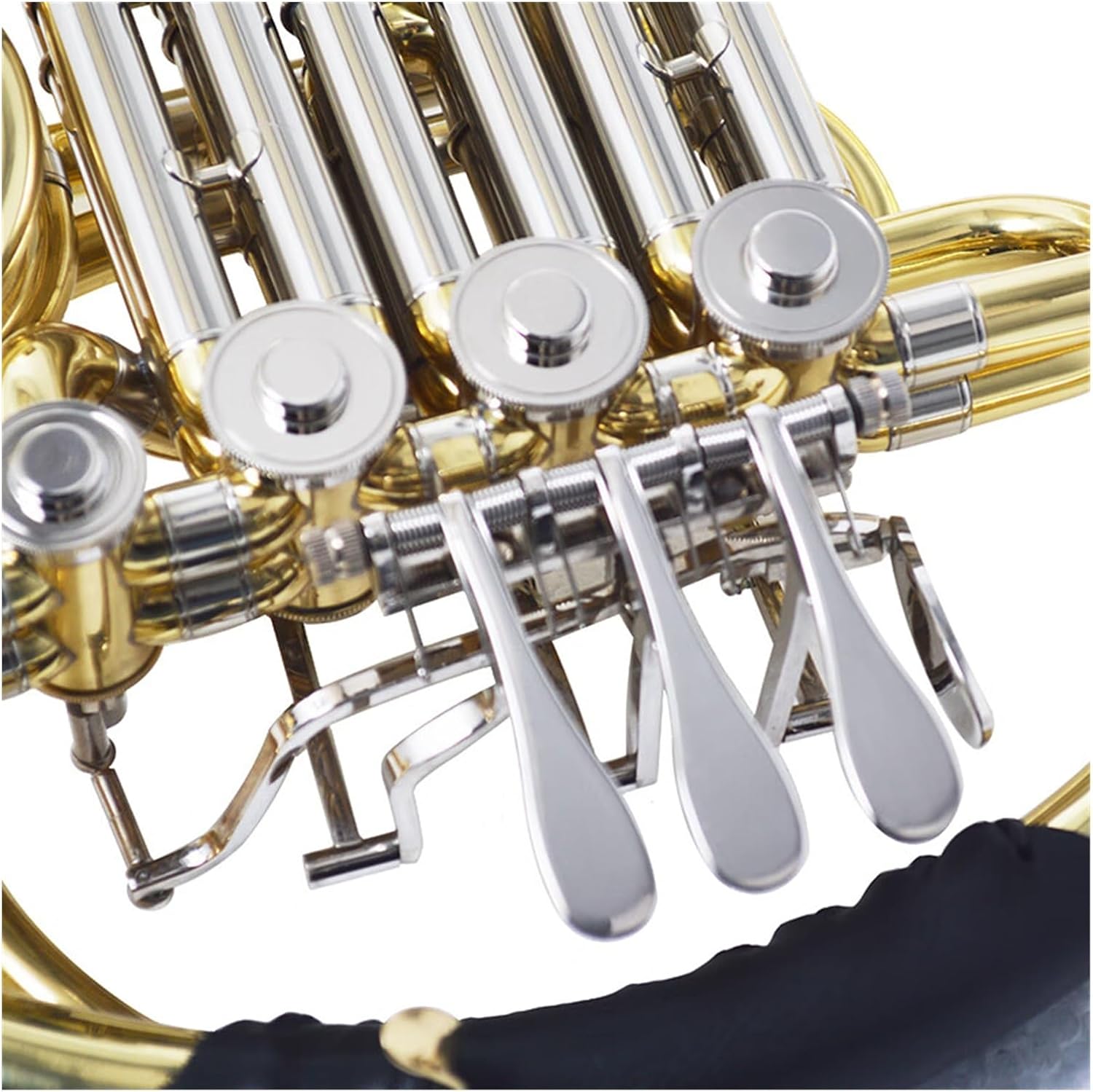 Professional musical instrument French horn 4 key double row B flat