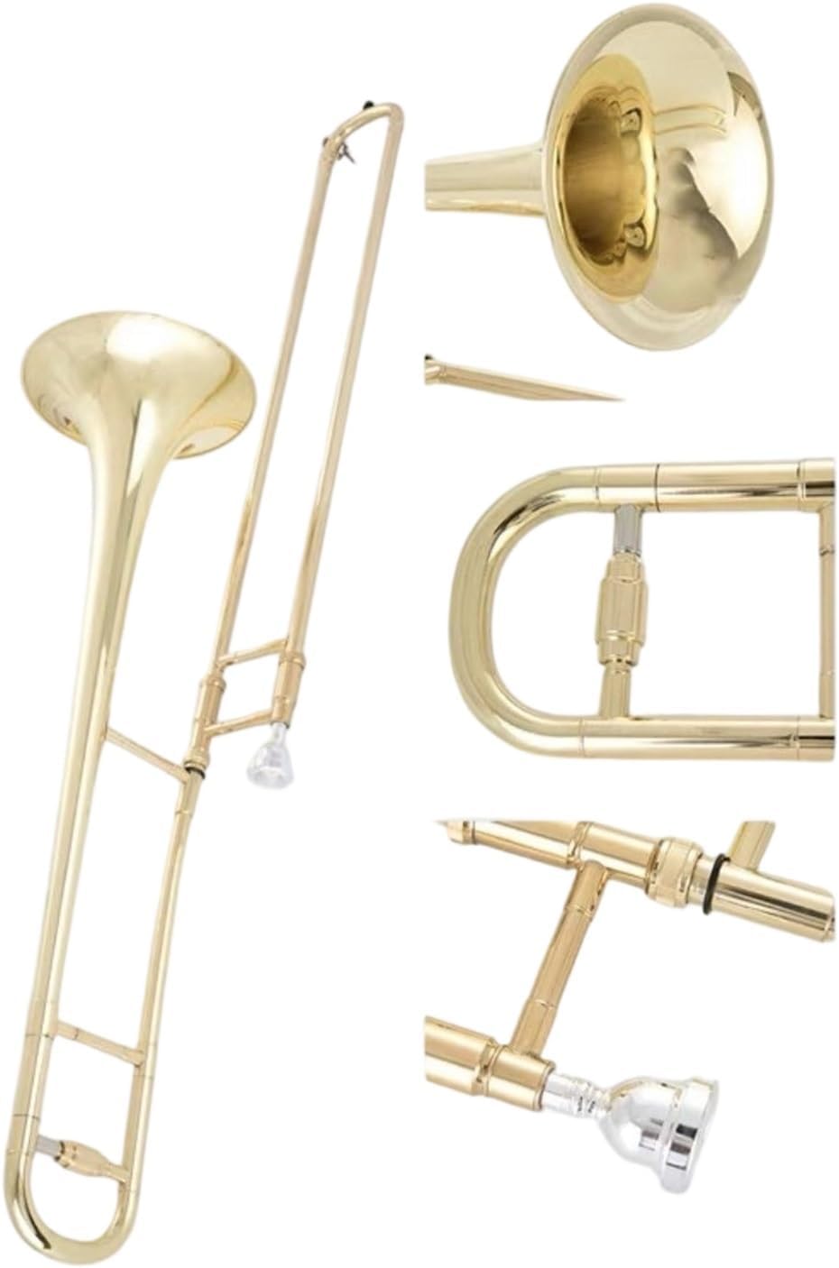 Adult Trombone Instrument B Flat Alto Trombone Tenor Tuning Change Beginner Adult Playing Instrument(1)