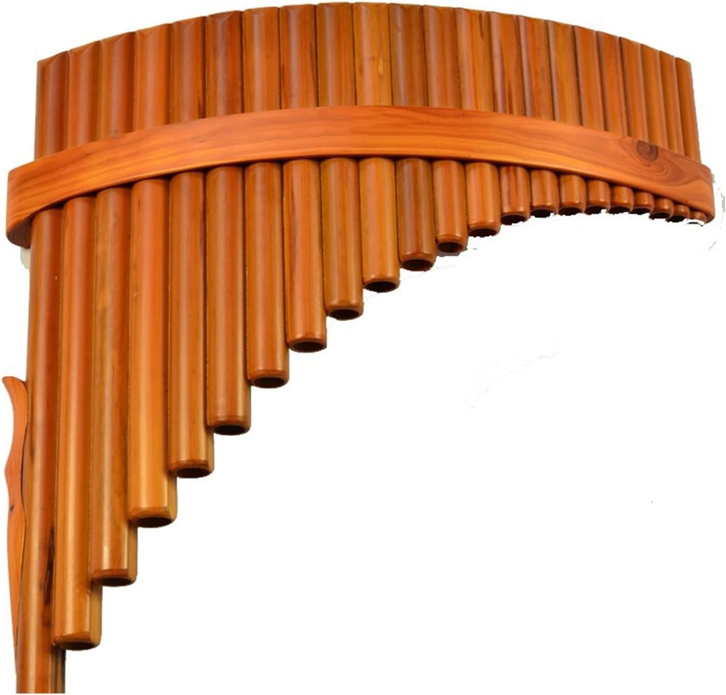 PanPipes Woodwind Instrument Pan Flute 22 Tube G Tune Plus Hoop Pan Flutenational Musical Instrument (Color : 22 Tube G Key)