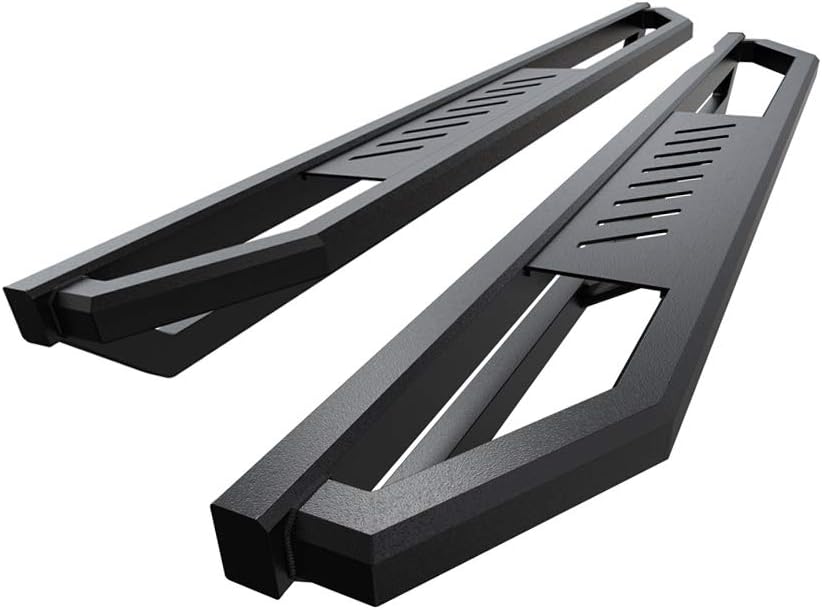 HD Ridez Jeep Side Steps Armor Compatible with Jeep Wrangler 1987-2006 (Nerf Bar Side Steps Side Bars)