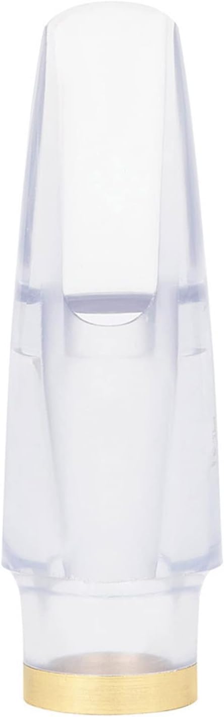 Saxophone Parts Alto Saxophone Flute Head Set with Flute Head Transparent ABS+Cap+Clip Woodwind Instrument Accessories