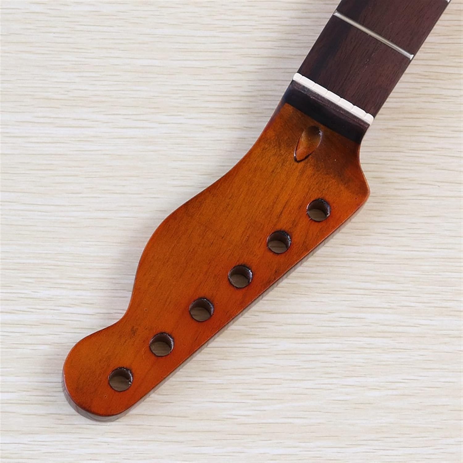 Brown Electric Guitar Neck Maple for TL Neck Rosewood Fretboard 22 Frets Neck Electric Guitar Neck